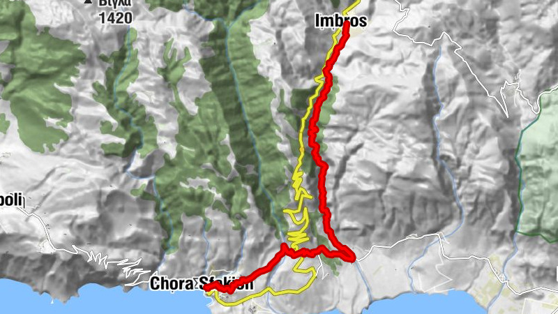 Impros village - Kalinorisma - Εκκλησία Αγιος Γεώργιοσ - Χώρα Σφακίων