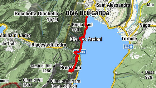 Ponaleweg (von Riva del Garda)
