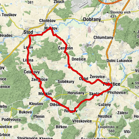 Přeštice - U Rysu - Nanebevzetí Panny Marie - Kostel svatých Petra a Pavla