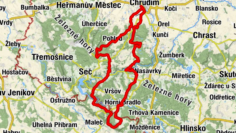 Chrudim - Hostinec U Drobílků - Zabitý kopec
