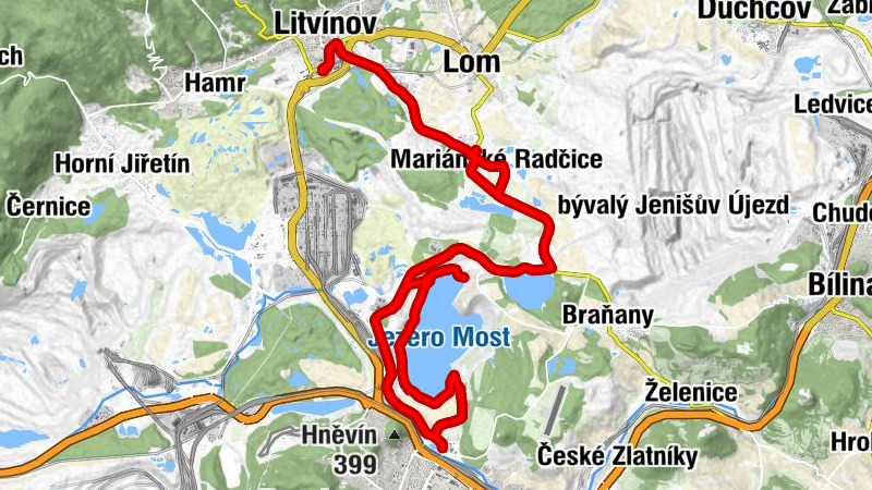 Litvínov - Kostel Panny Marie Bolestné - Most