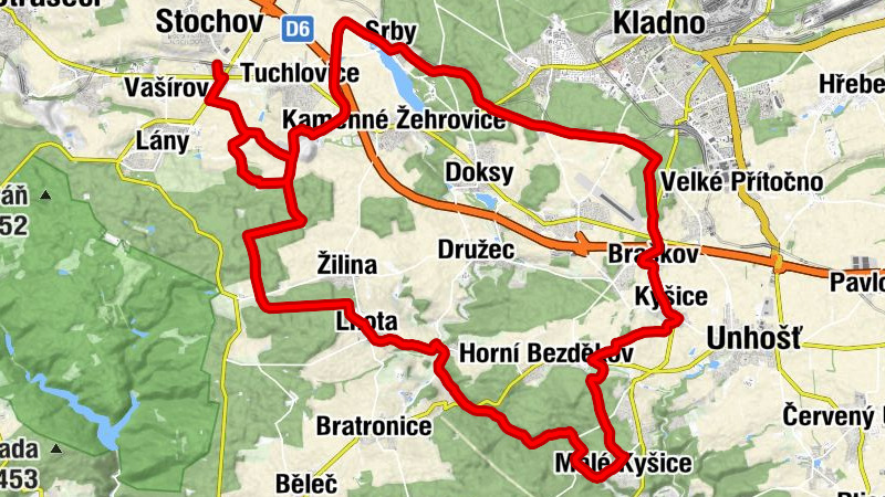 Stochov - svatý Florián - Kladno