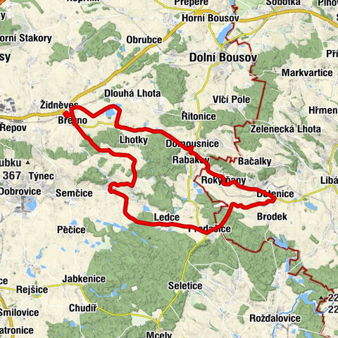 Židněves - Březno - Kaplička - Narození Panny Marie