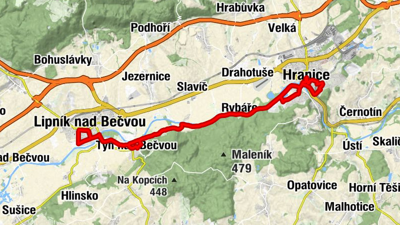 Hranice na Moravě město - Stětí svatého Jana Křtitele - Hranice - sv. František Serafínský