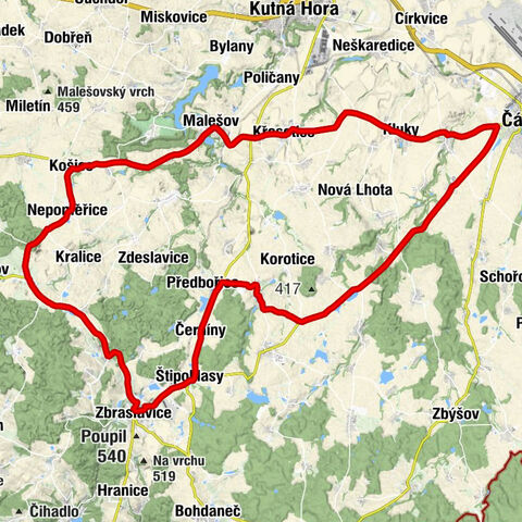 Zbraslavice - Hotel Hubert - Nejsvětější Trojice - Narození Panny Marie