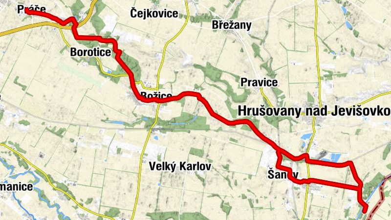 Práče - svatý Jan Nepomucký - Lechovice - Horse Farm