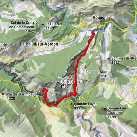 Wanderung durch die Verdonschlucht
