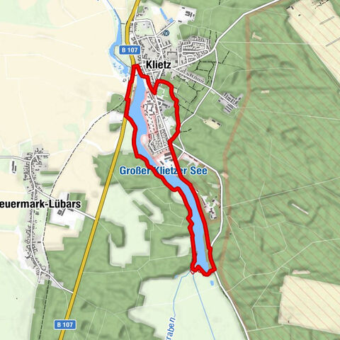 "Naturlehrpfad Klietzer See" Klietz