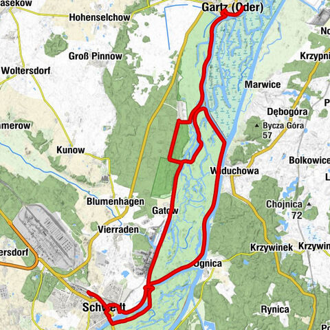 Schwedt - Sankt Mariä Himmelfahrt - Sankt Katharinen - Zentrum