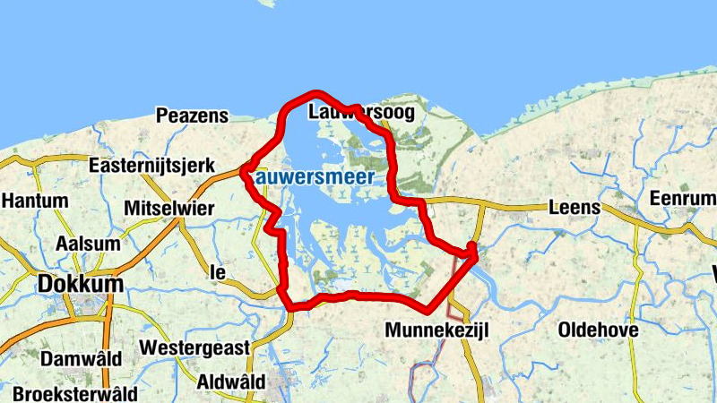 Eanjum - Waddengenot aan Zee - Lauwersoog - strandpaviljoen Meerzicht