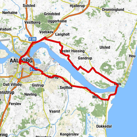Hals - Mejlskov - Nørresundby - Aalborg