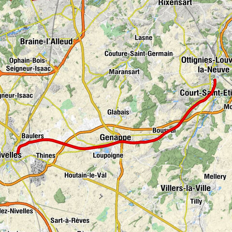 Nivelles - Genappe - Chapelle des Douze Apôtres