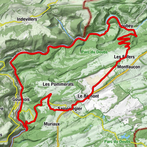 Le Bémont - Restaurant de la Gare - Église Notre-Dame de l'Assomption - Temple de Saignelégier