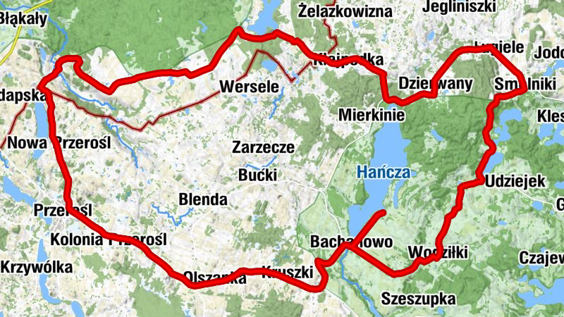 Smolniki - Hańcza - Molenna w Wodziłkach - Kaplica Najświętszej Maryi Panny Matki Kościoła