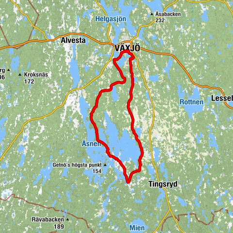 Växjö - Sankt Sigfrid - Jäts nya kyrka
