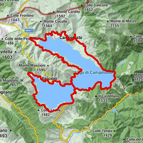 Madonna di Pedicino - Osteria del pescatore - Serena - Campotosto