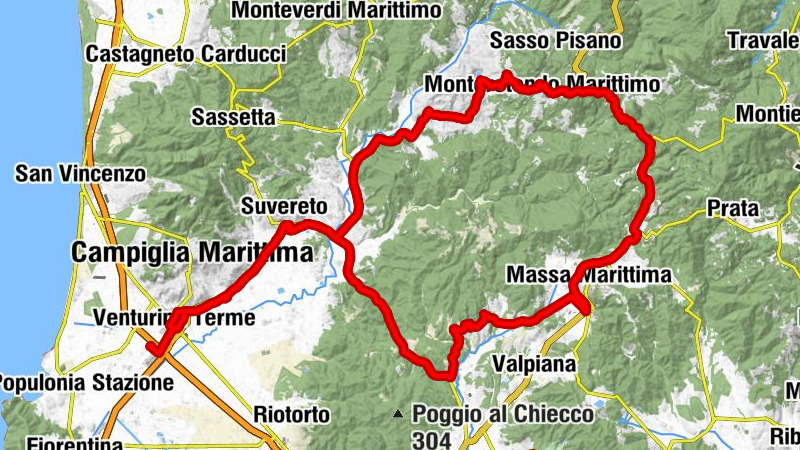 Campiglia Marittima - Stazione di Campiglia Marittima - Sacra Famiglia - Pieve di San Giusto