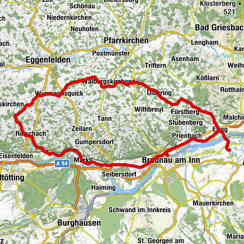 Mining - Burgschänke - St. Walburga - St. Ulrich
