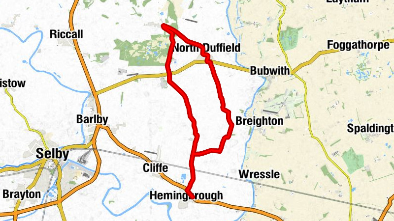 Hemingbrough - North Duffield - Skipwith - South Duffield