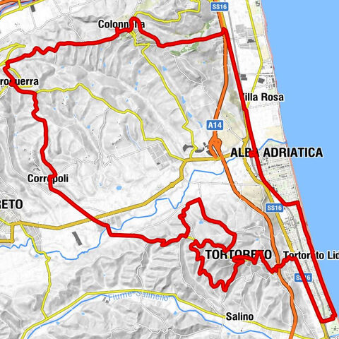 Alba Adriatica-Nereto-Controguerra - Copacabana - Chalet Murena - Chiesa di San Benedetto Abate