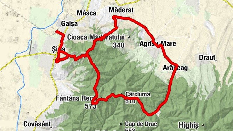 Șiria - Schitul Feredeu - Fântâna Rece - Cârciuma