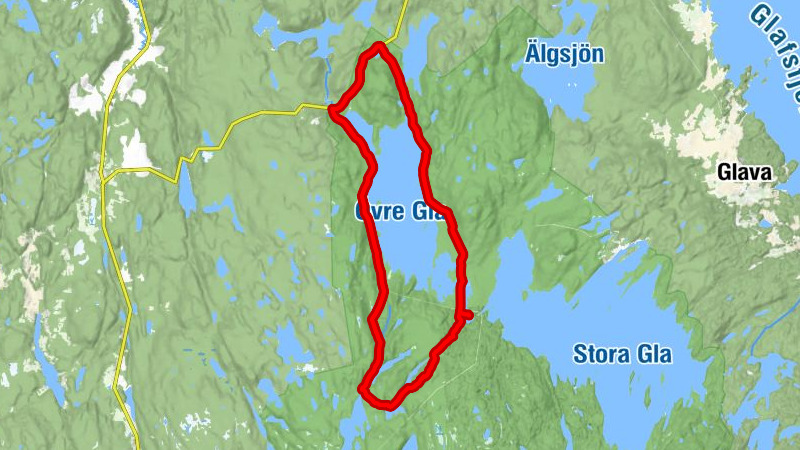Lenungshammar - Greåna - Barlingshult - Lenungen