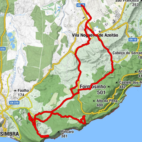 Brejos de Azeitão - Vila Nogueira de Azeitão - Aldeia Rica - O Galaró