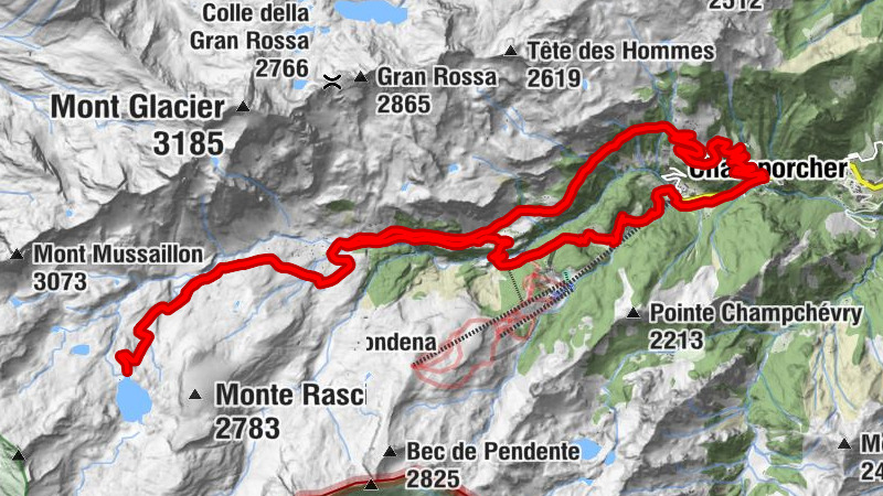 Le Vignat - Rifugio Dondena - Rifugio del Misérin - Champorcher