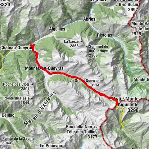 Aufstieg zum Col Agnel (2744 m)