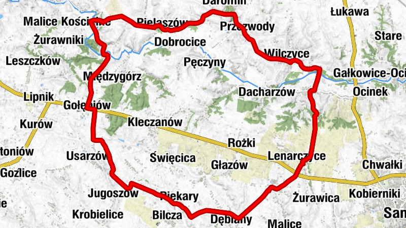 Kościół pw. Świętych Apostołów Piotra i Pawła - Koło Szosy - Łupicha - Obrazów