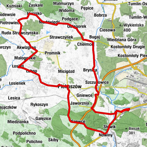 Kielce Białogon - Kościół pw. Przemienienia Pańskiego w Kielcach-Białogonie - Piekoszów - Kaplica