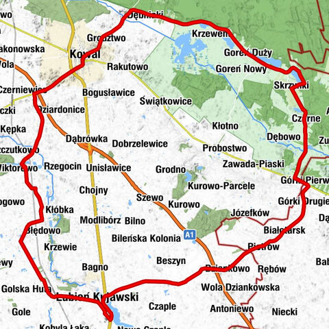 Kępka Szlachecka - Kowal - Kościół parafialny pw. Świętych Apostołów Piotra i Pawła - Kolonia Wiktorowska