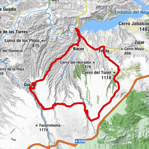 Gorafe - Districthive Podtel - Granada - Olivar - Poblado del Negratín