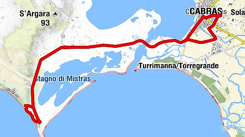 Crabas/Cabras - Chiesa del Sacro Cuore - Is Pontigheddus - San Giovanni di Sinis