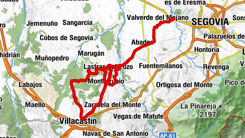 Valverde del Majano - Abades - Monterrubio - Ituero y Lama