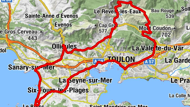 Le Rayolet - Église Saint-François-de-Paule - Église Saint-Laurent - Le Brusc