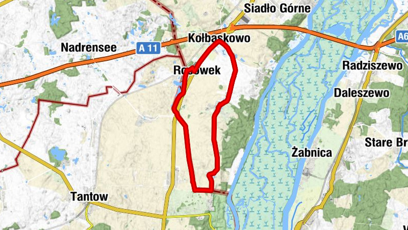 Kościół pw. Bożego Ciała - Rosówek - Kościół Świętej Trójcy w Kołbaskowie - Kamieniec