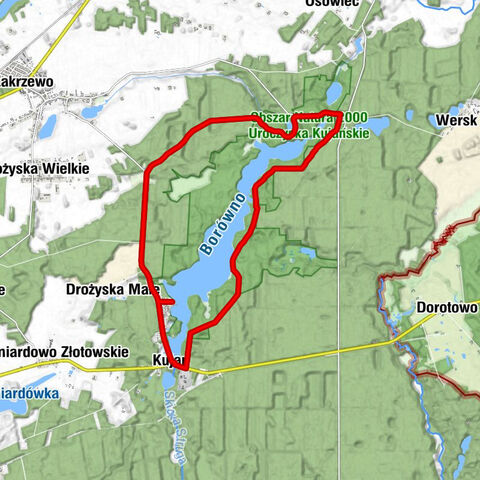 Kujanki - Karolewo - Wierzchołek - powiat złotowski