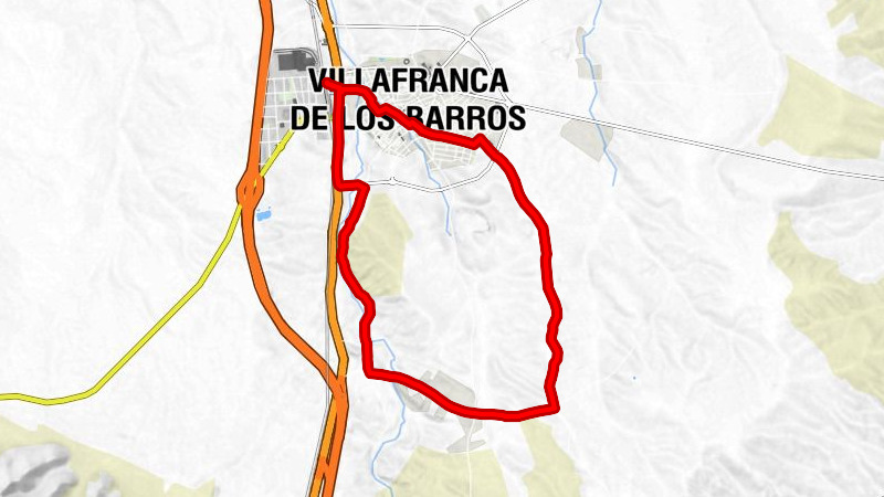 Villafranca de los Barros - San Isidro - Los Bardeles