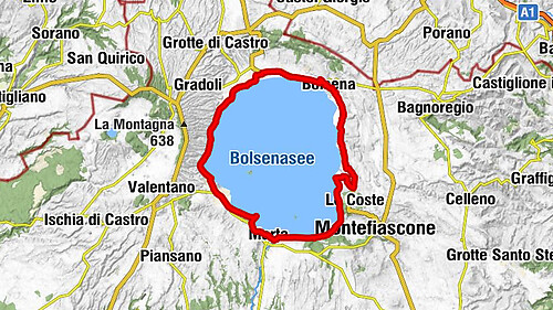 San Carlo - Trattoria de la Jolanda - Chiesa del S.S. Crocifisso - Cooperativa pescatori lago di Bracciano