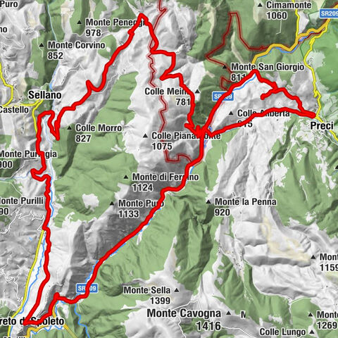 Il Collaccio - Castelvecchio - Cervara - Chiesa di San Pietro Apostolo