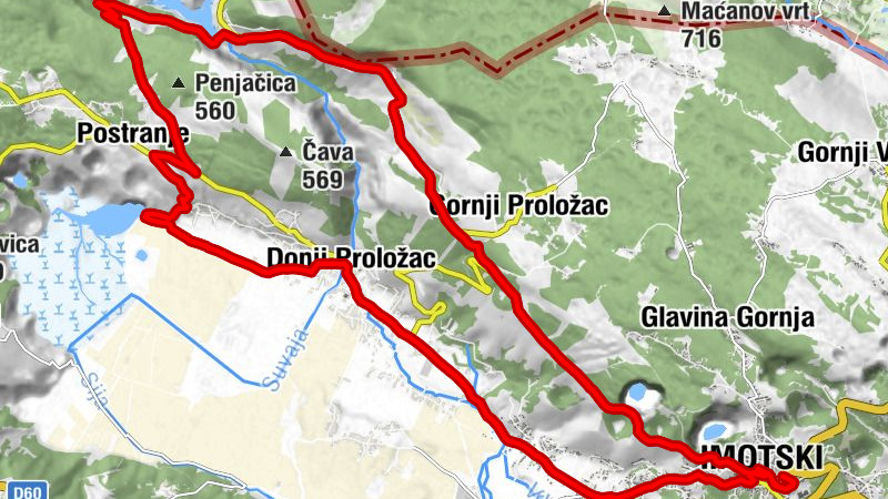 Imotski - Sv. Mihovil - Velika Gospa - Zelena katedrala