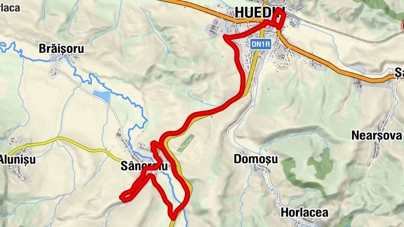 Huedin - Biserica ortodoxă ''Sf.Nicolae'' - Biserica Reformată - Biserica Baptistă