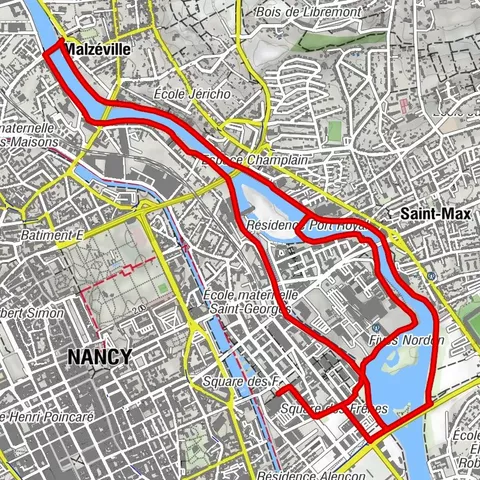 Nancy - Saint-Max - Malzéville