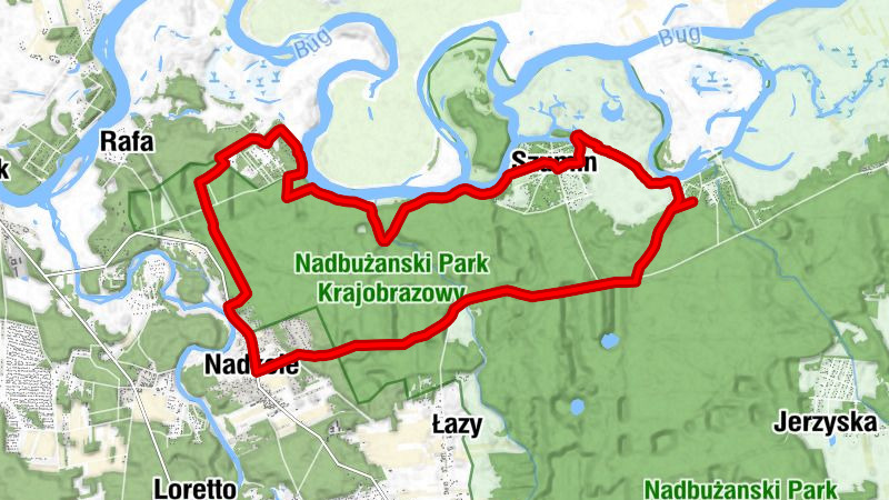 powiat węgrowski - Szumin - Nadkole