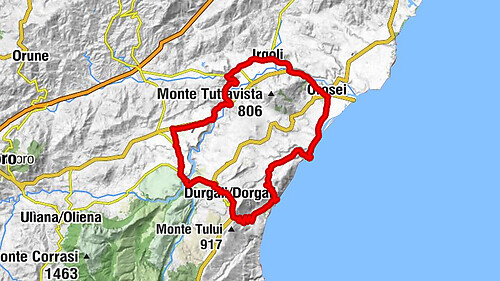 Durgali/Dorgali - Madonna della Difesa - San Pietro - Lòcula/Loculi