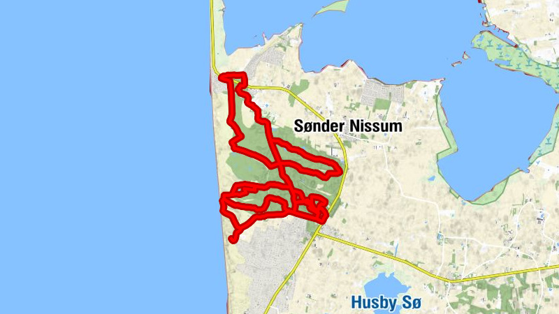 Holstebro Kommune - Husby - Husby Kirke - Bjerghuse