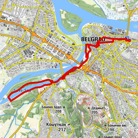 Београд (Стари град) - Aqua Ski - Sunset 1999 - Београд