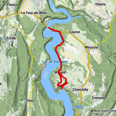 Maisod - Chapelle Saint-Étienne - Le Mont du Cerf