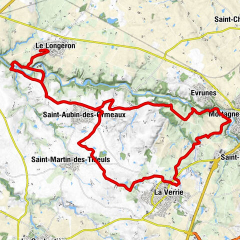 Le Longeron - Les Quatre Moulines - La Roche - Le Couraud
